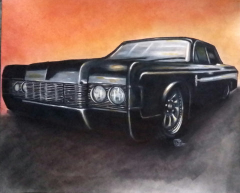 69' Lincoln Continental Print